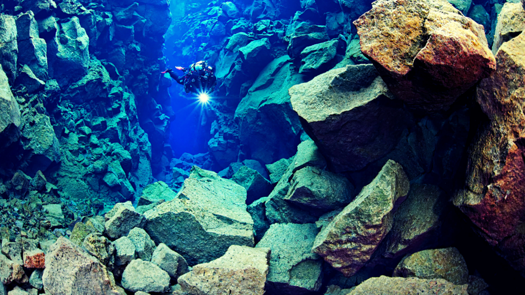 Scuba Diving Silfra with pickup Freedive Iceland